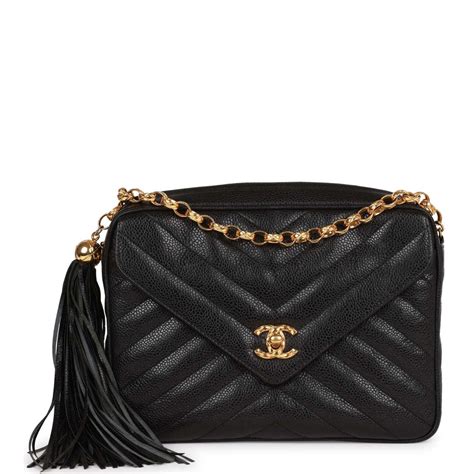 chanel caviar camea bag|Chanel Caviar Tassel Camera Bag .